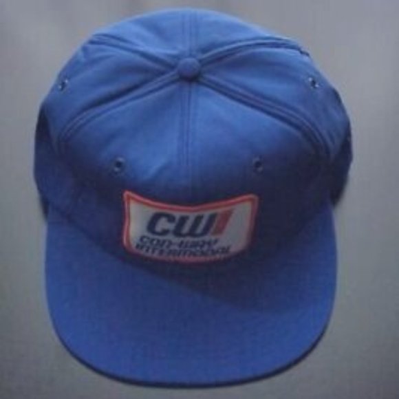 Vintage Snapback Con-Way Intermodal Trucker Hat - Made in the USA- Mint! - Picture 1 of 4